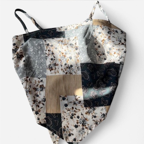 Floral Patchwork Camisole Top - Picture 1 of 3